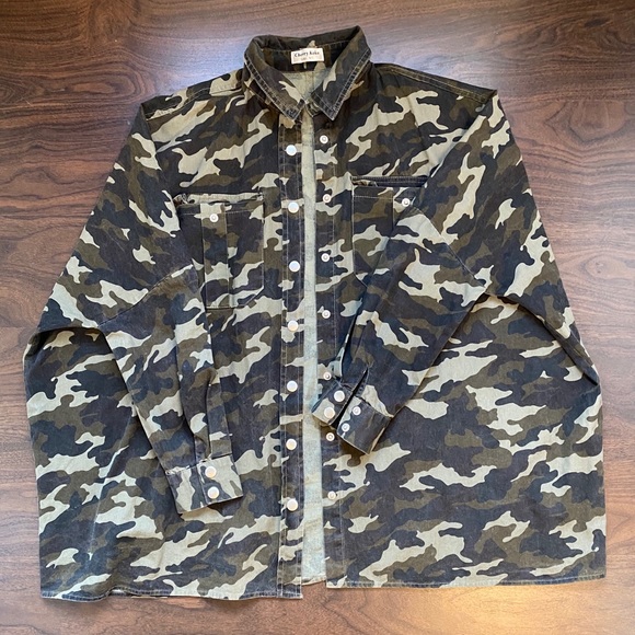 Oversized army shirt - Picture 1 of 1